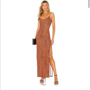 - Superdown Remmy Maxi Dress Leopard